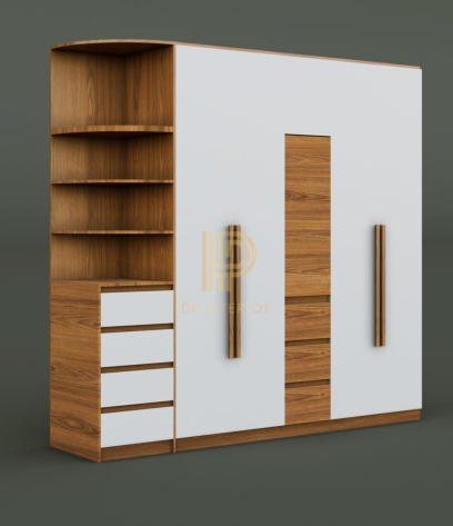 TỦ GỖ QUẦN ÁO DPINTERIOR